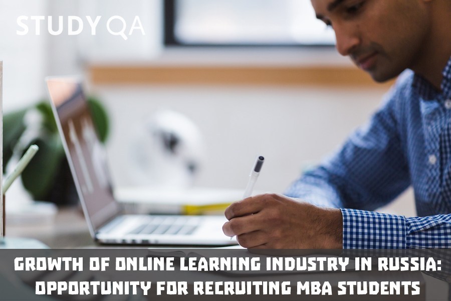 Online learning industry in Russia as an opportunity for recruiting MBA students